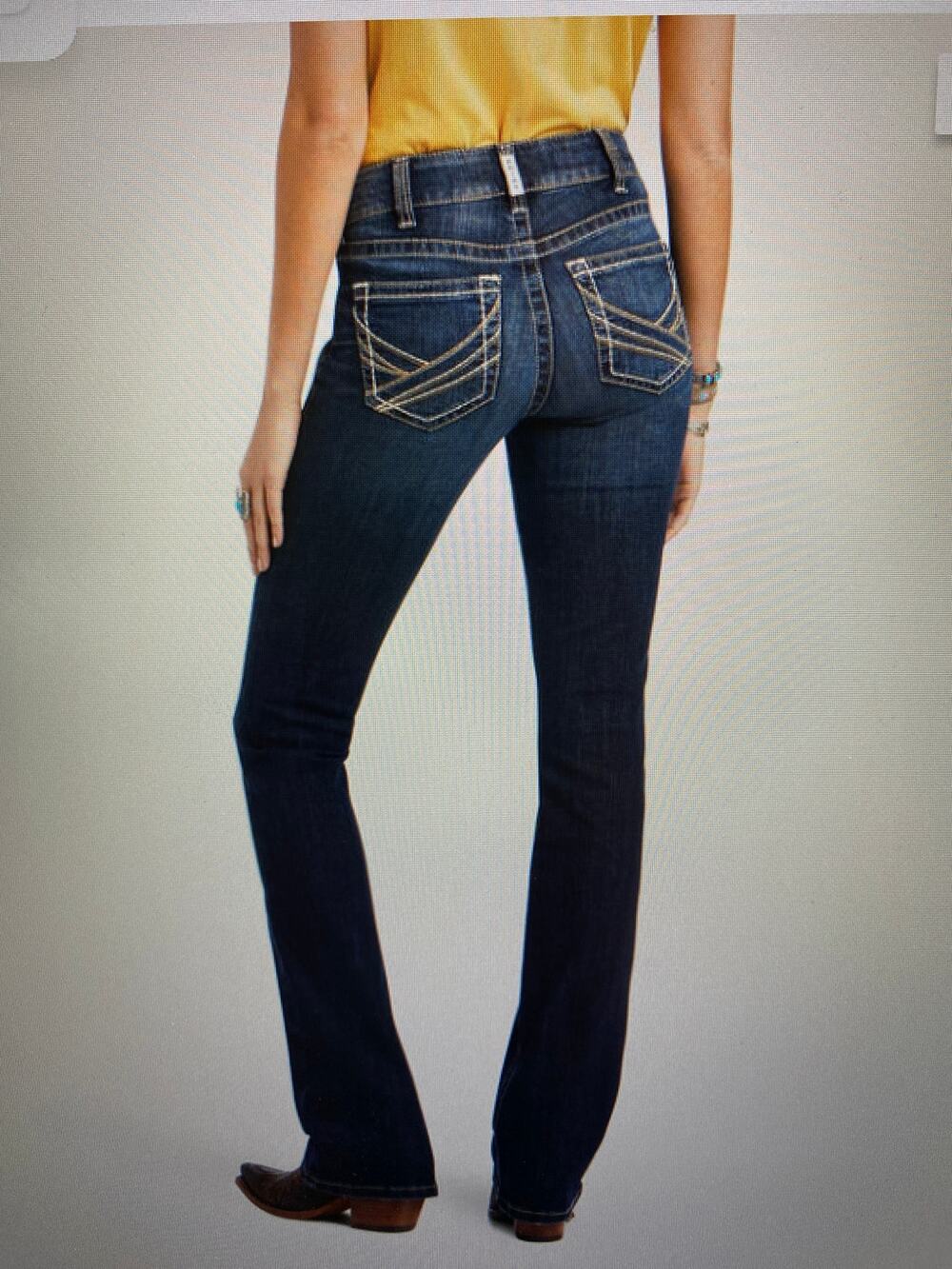 Ariat NWT Perfect Rise Lexie Women's Boot Cut Jean  26R